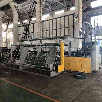 China Factory Heavy Duty Double Linked Fence Making Machine For Dealer for sale