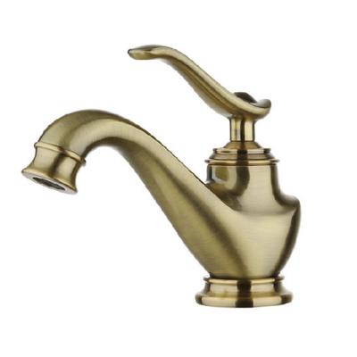 China Metered Faucets 2021 Antique Faucets Hand Wash Basin Matte Gold Faucet Filigree Basin Chrome Guangdong Brass Mixer Tap for sale