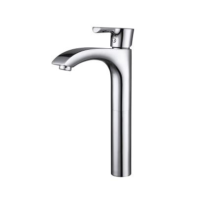 China Modern Basin Faucet Mixer Tap Chrome Certification Enterprise Jinpincheng Brass Water Tap for sale