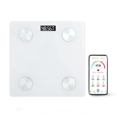 China Body Weight Scale Weighing Scale Smart Wireless Electronic Small Scale Bluetooth Digital Weight Body Fat Scale for sale