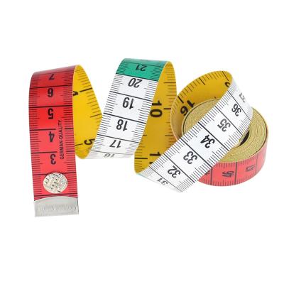 China 1.5m Body Ruler Centimeter Sewing Tape Measure Mini Soft Flat Ruler Centimeter Tailor Measure Sewing Measuring Tape for sale