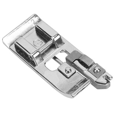 China Stainless Steel Pattern Household Sewing Machine Overlocking G Switch Presser Foot Babylock 7310G Brother Singer Presser Foot for sale