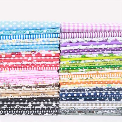 China 56pcs 25x25cm Assorted Cotton Fabric Floral Printed Sewing Quilting Fabric For Patchwork Sewing DIY Handmade Material Square 25x25cm/15x15cm for sale