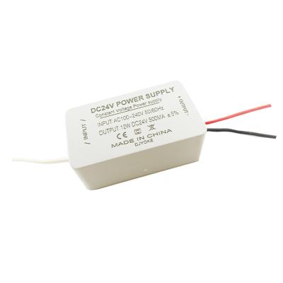 China Constant Power Mode Output Constant Voltage Power Supply with 24 v 0.5 a 2 shell for sale