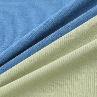 China Shrink-Resistant 50/2 folded yarn cotton single jersey knitted fabric for sale