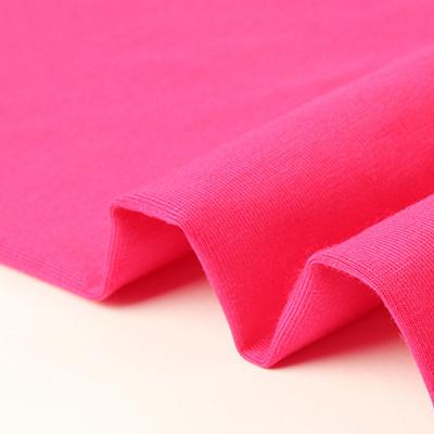 China Shrink-Resistant Imitation linen ready shipment 5 colours 210gsm knitted cotton single jersey fabric for casual wear for sale