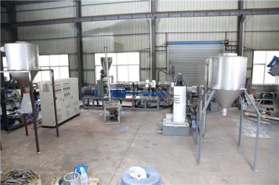 China PP PE Flakes LDPE Plastic Recycling Granulator Machine Plastic Film Granulator for sale