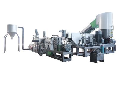 China PE Bag Plastic Recycling Machine Granulating Line 500 Kg / H for sale