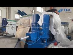 HDPE Film Plastic Agglomerator Machine PVC PP Auxiliary Machinery