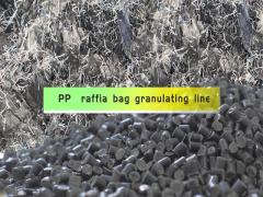 PP raffia recycling pelletizing line