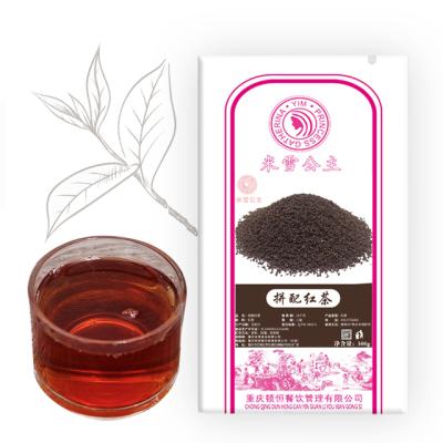 China Tea Drinks Advanced Mixed Black Tea 500g Raw Material For Taiwan Milk Pearl Bubble Tea Chinese Red Tea for sale