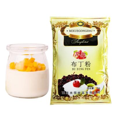 China Jelly Powder Mango Egg Taro Flavord Jelly Powder Pudding Powder 1kg Dessert Milk for Milk Tea Milkshake Cake Snack for sale