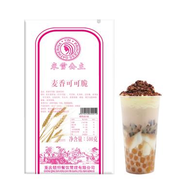 China Milk Tea Wheat Flavored Cacao Crunchy 0.5kg Chips For Milkshake Milk Tea Ice Cream Dessert Drinks for sale