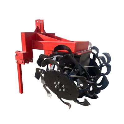 China Double side machinery repair shops grape burying machine / tractor with trenching spreader / mulching machine for winter rhizome crops for sale