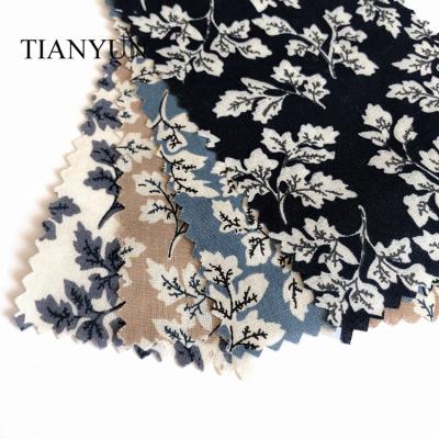 China Good Quality Anti-Static Custom Fabric Printing 100 Cotton Fabric Pure Floral Digital Print for sale