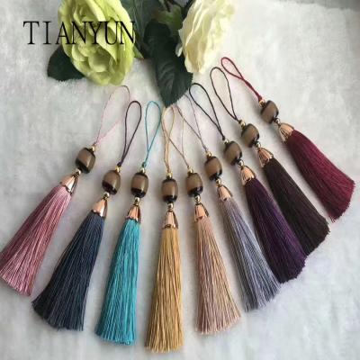 China Wonderful design of beautiful handmade curtain tassel from china decorative wholesale curtain tassel for sale