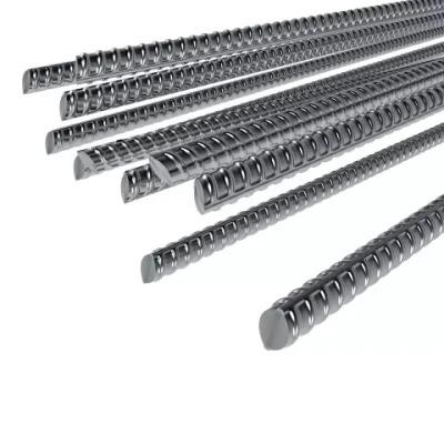 China Best Selling Construction Factory Selling Iron Rod Bar Reinforcing Deformed Rebar Hot Rolled Steel Bar Hrb440 B500b BS449 for sale