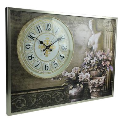 China Wholesale Art Painting Wall Clock Home Interiors Decor Porcelain for sale