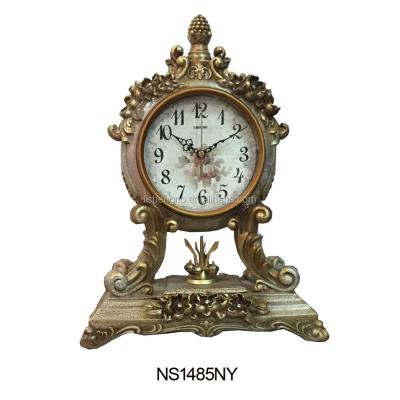 China 12 o'clock watch classic 2016 antique table clock customize table clock quartz desk clock for sale