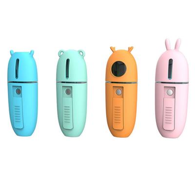 China Moisturizer Private Label Mini Portable Pocket Facial Mist Electric Steam Face Mist Handy Nano Sprayer for sale