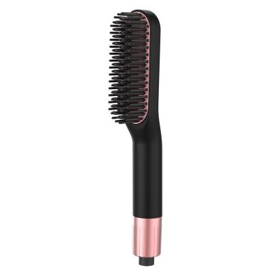 China Safety Straight Hair Electric Comb Hair Straightener Brush For Styling for sale