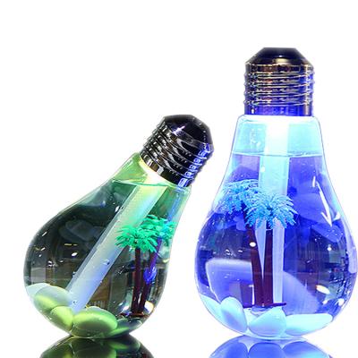 China Air Humidifier+ USB Night Light Night Light Bulb Lamp Mini Air Humidifiers for sale