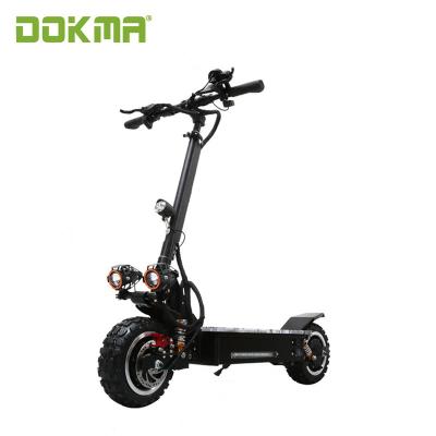 China Dokma 2000w Unisex 11 Inch High Speed ​​Campaign Moped Electric Scooter Folding Electric Scooter For Adult for sale