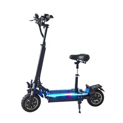 China Countryside unisex hydraulic suspension Dokma single/double motor 1200watt electric scooter acrylic platform for sale