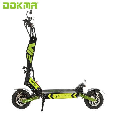 China Dokma Unisex Electric Scooter Frame 4000W 60V Electric Scooter Dualtron With Lithium Battery for sale