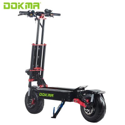 China DOKMA 60V 3600W 2020 Unisex Electric Scooters 13inch Model DHOT13 With Customizable Acrylic Light Board for sale