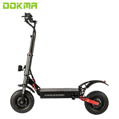 China Dokma Unisex Electric Scooter Dualtron Off Road Tire Scooter Adult Electric Powerful Folding System Hot Selling for sale