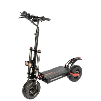 China Dokma Unisex Off Road Electric Brushless Motor Folding Electric Scooter High Speed ​​For Adult for sale