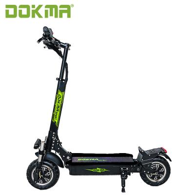 China DOKMA DP Unisex In Hand Folding 2 Double 60-65km/h E Speed ​​Adult Electric Scooter Wheels 52v 3200W 20Ah High Speed ​​Motor for sale