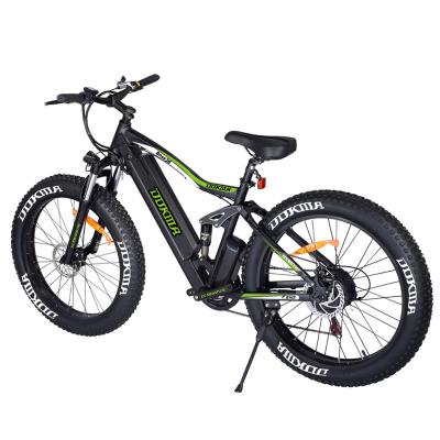 China Dokma steel 26 inch electric bicycle 48V 500W 10Ah with lithium battery city electric bike high fast speed for sale