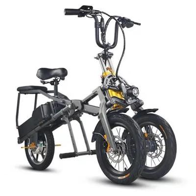 China Aluminum Alloy 14 Inch 250w Electric Scooter 3 Wheel Adult Electric Scooter Bike For Old Man for sale