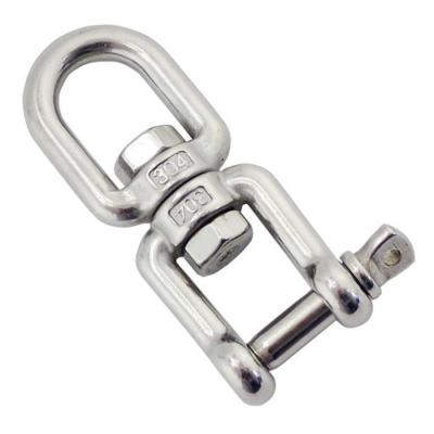 China Marine Stainless Steel Swivel Shackle Eye&Jaw Corrosion Resistance And Durability for sale