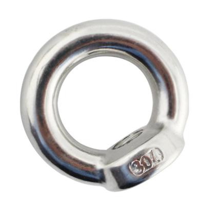 China Easy Installation Stainless Steel Eye Nut DIN 582 Corrosion Resistant for sale