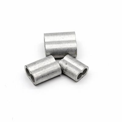 China 0.5mm-50mm roestvrij staal draad touw accessoires Aluminium roestvrij staal swage mouwen Te koop