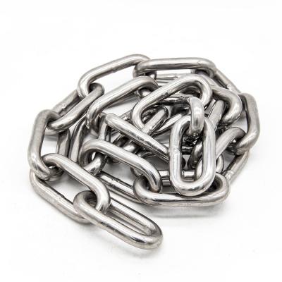 China Cadeia de aço inoxidável de vários tamanhos / Chain Link de aço inoxidável 2 mm à venda