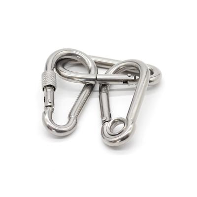 China Heavy Duty  Stainless Steel Snap Hook With Screw Sleek And Modern Design for sale