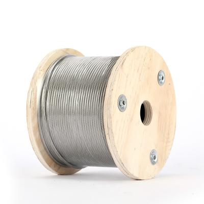 China 304 316 Ss Wire Rope Is Suitable Anti Rust For Deck Cable Railing Hardware for sale