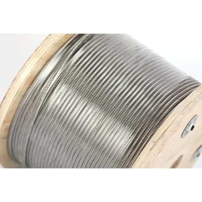 China Single Strand Rope Stainless Wire Rope / 316 Stainless Steel Wire Rope for sale