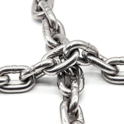 China High Strength Stainless Steel Chain Stability And Durability For Marine Use for sale