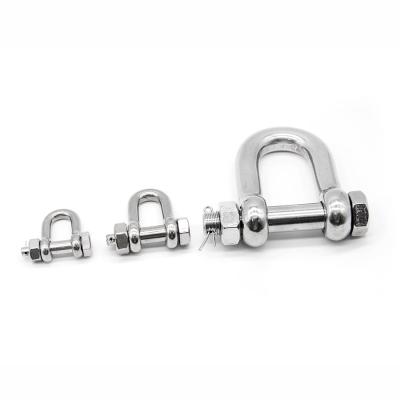 China Bolt Type Lifting Anchor 304 316 Stainless Shackles for sale