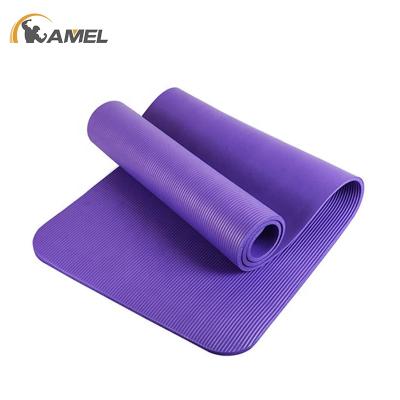 China Eco-Friendly NBR Factory Price Direct Sales For Fitness Pilates And Other Workout Routines Exercise Yoga Mat for sale