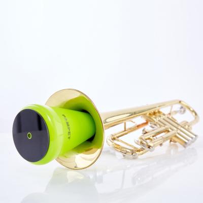 China Factory Selling Portable Plastic Mute For Trumpet Light To Carry Trumpet Practice Mute And Squelch For Students Beginners 3 Colors for sale