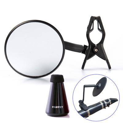 China Musicial Long Instrument Embochure Practice Rotatable Mirror For All Woodwind Instruments Plastic Trumpet Silencer Mute Set for sale