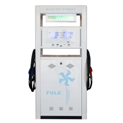 China Single Application, Electric Double Nozzle Fuel Dispenser For Gas Station for sale