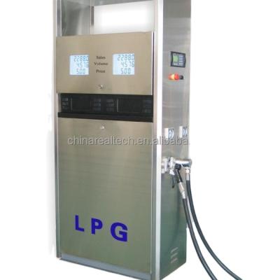 China SS 304 double nozzle LPG dispenser for LPG station used lpg dispenser for sale