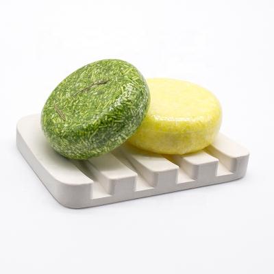 China Diatomite Moisture Proof Eco-Friendly Handmade Soap Dish Degradable Bathroom for sale